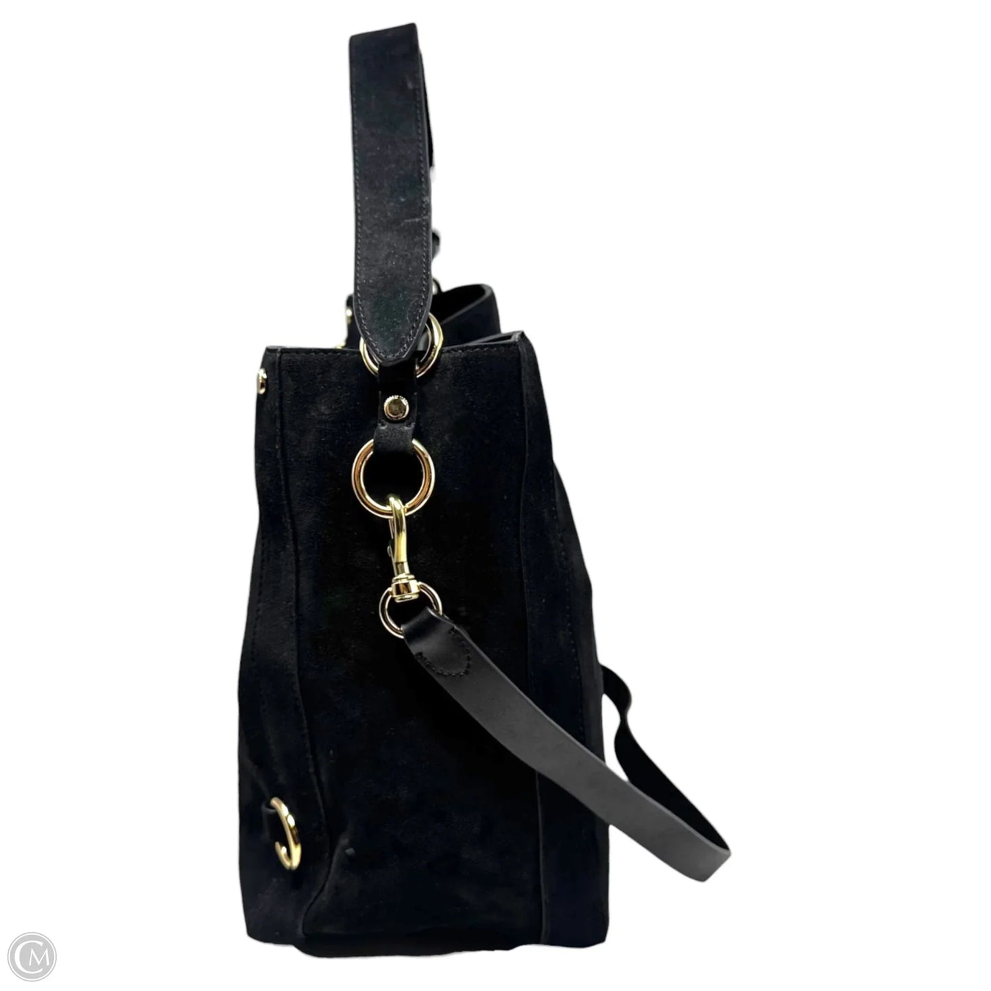 MAB Suede Hobo Handbag Designer By Rebecca Minkoff, Size: Medium
