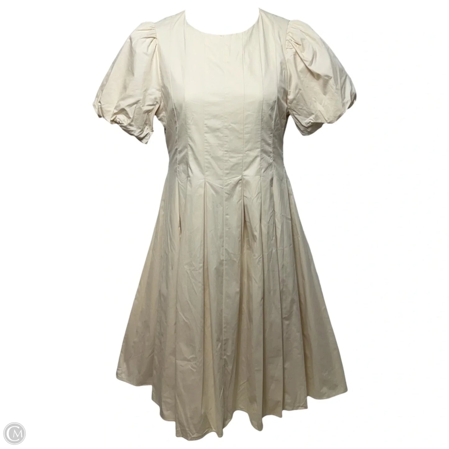 Simone Midi Dress By En Saison In Cream, Size: L