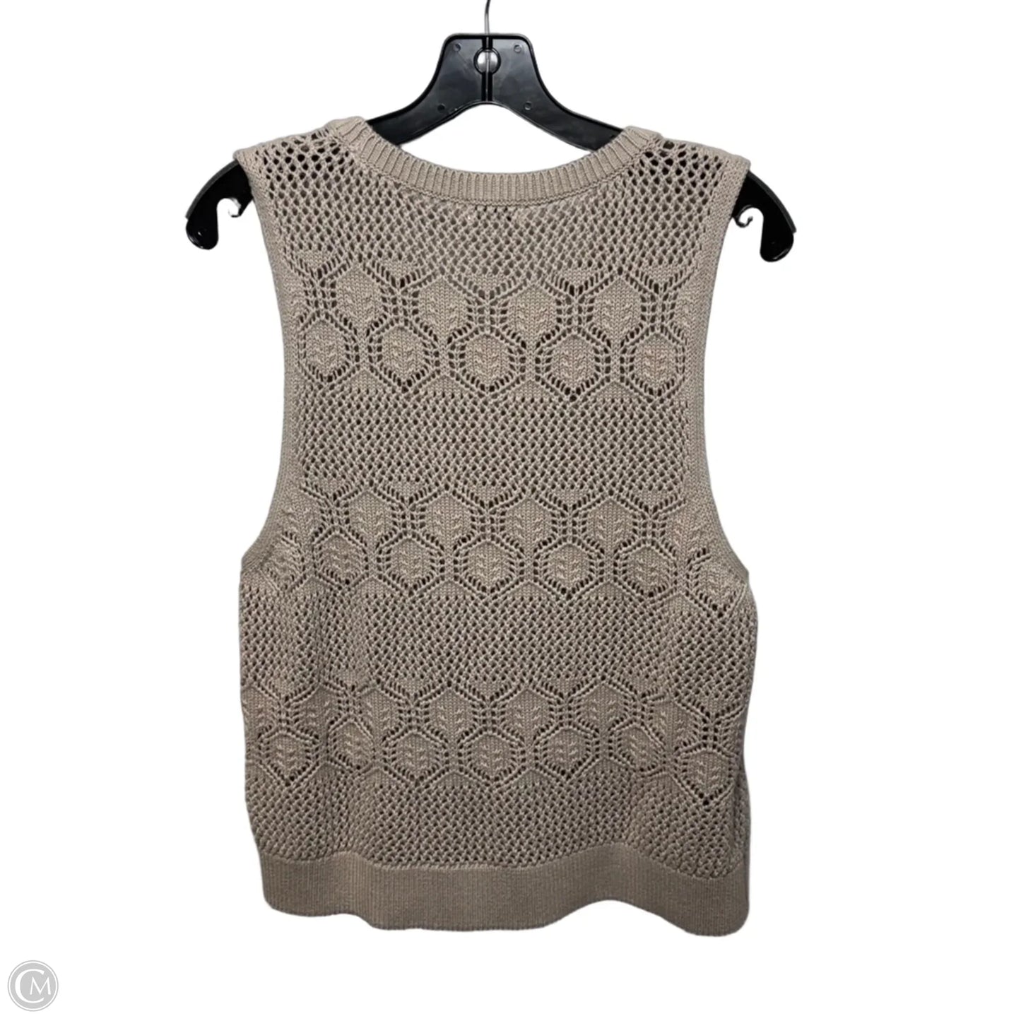 Top Sleeveless By Splendid In Taupe, Size: Xl