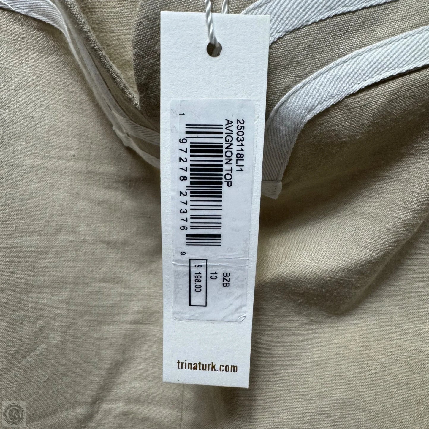 Avignon Top Sleeveless By Trina Turk In Tan, Size: 10