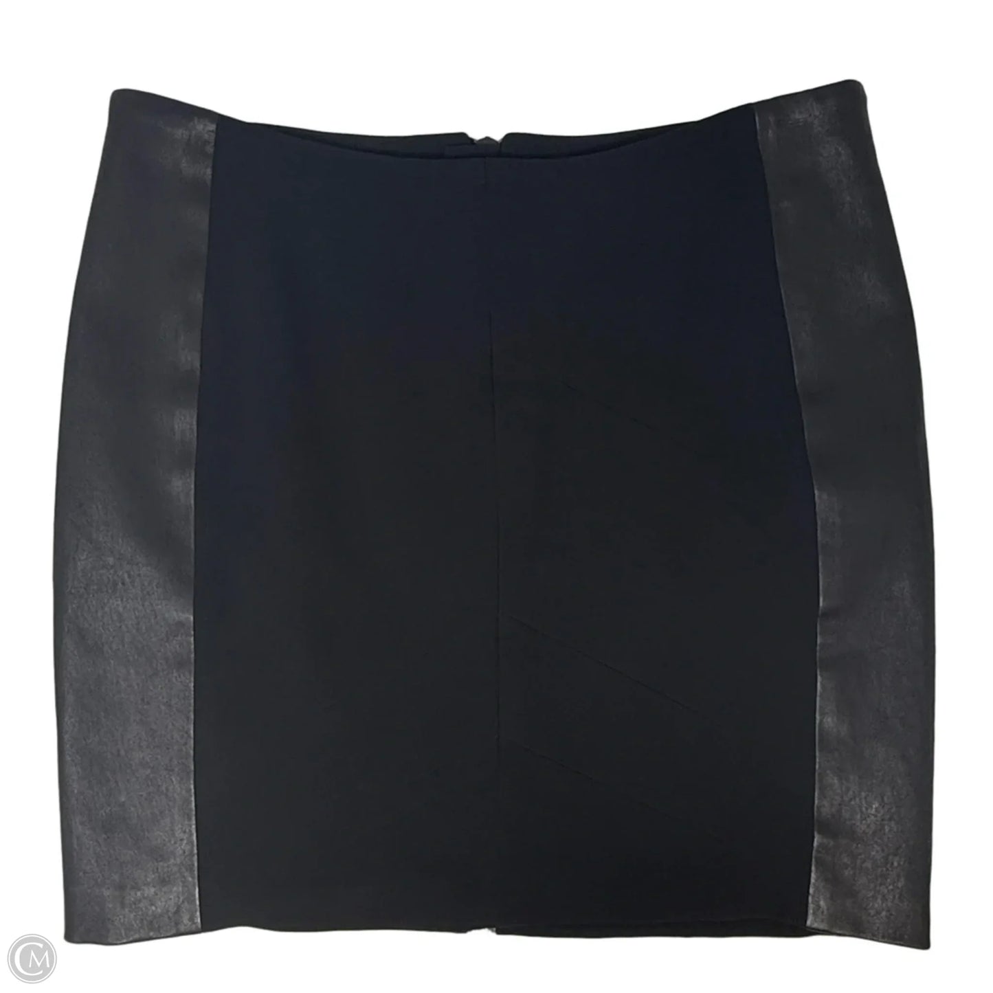 Vanhi Lambs Leather Side Panel Mini Skirt By Rag And Bone In Black, Size: 8