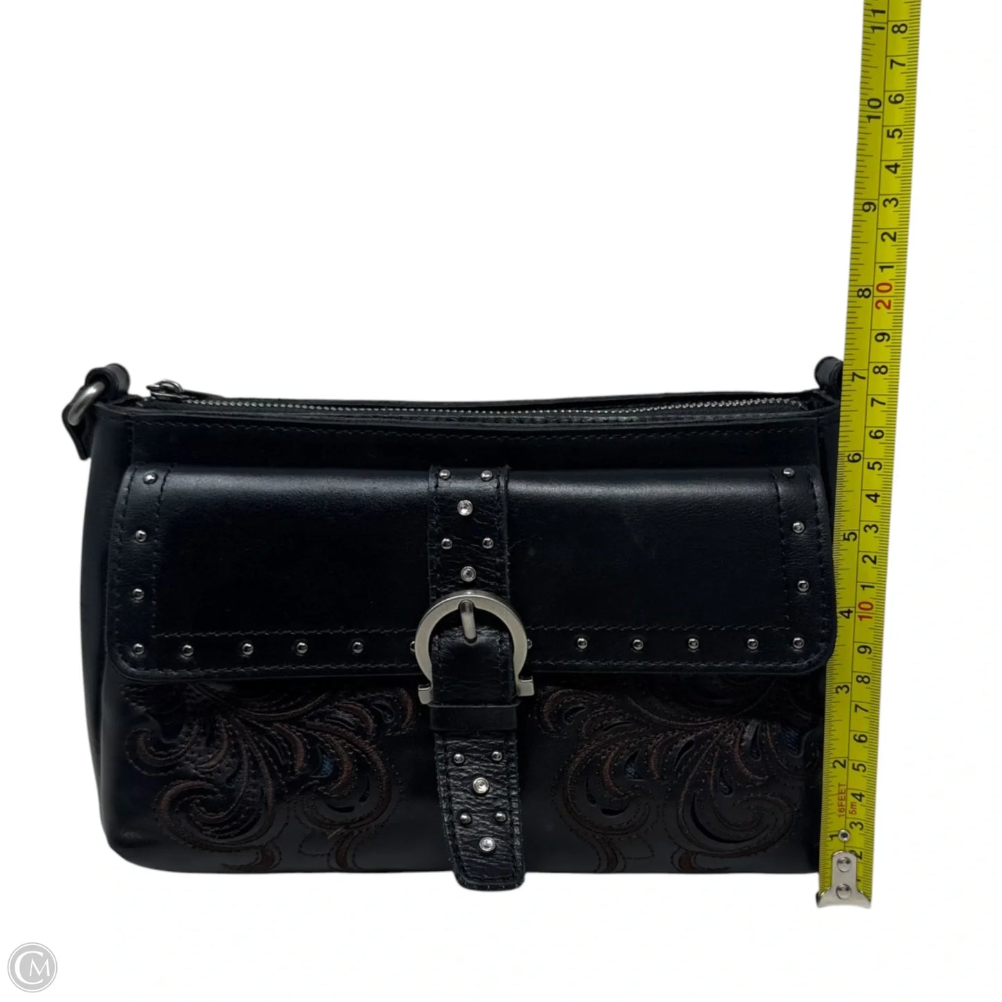 Maisie Flap Crossbody Handbag Designer By Patricia Nash, Size: Small