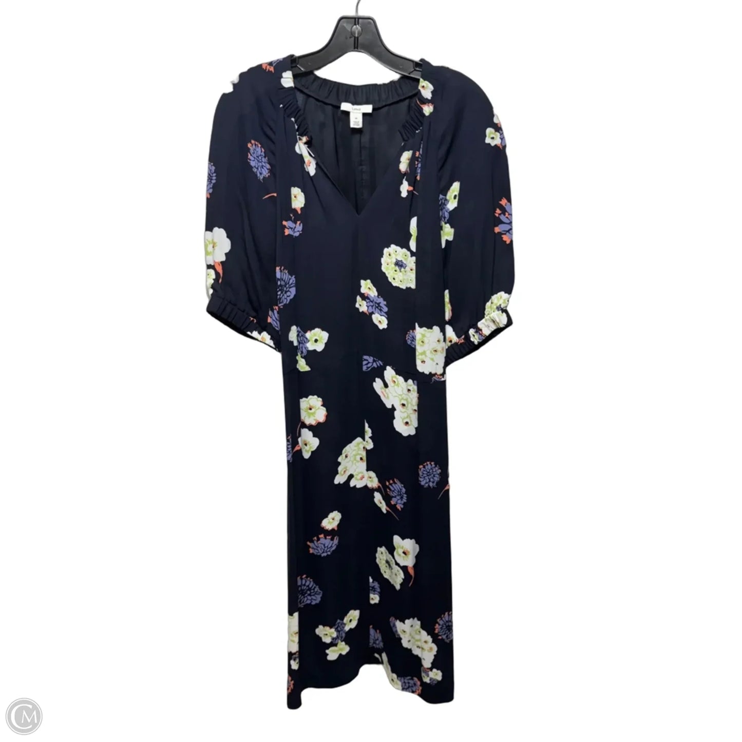 Dress Casual Midi By Lewit In Floral Print, Size: 16