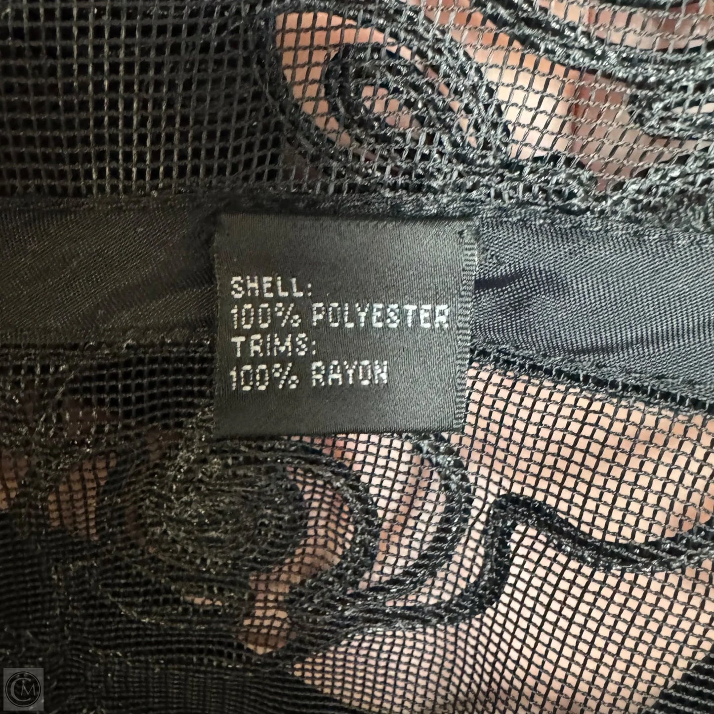 Kimono By Carmen Marc Valvo In Black, Size: L