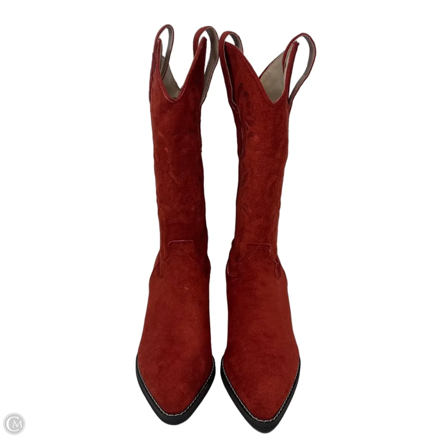 Boots Western By Oasis Society In Red, Size: 6