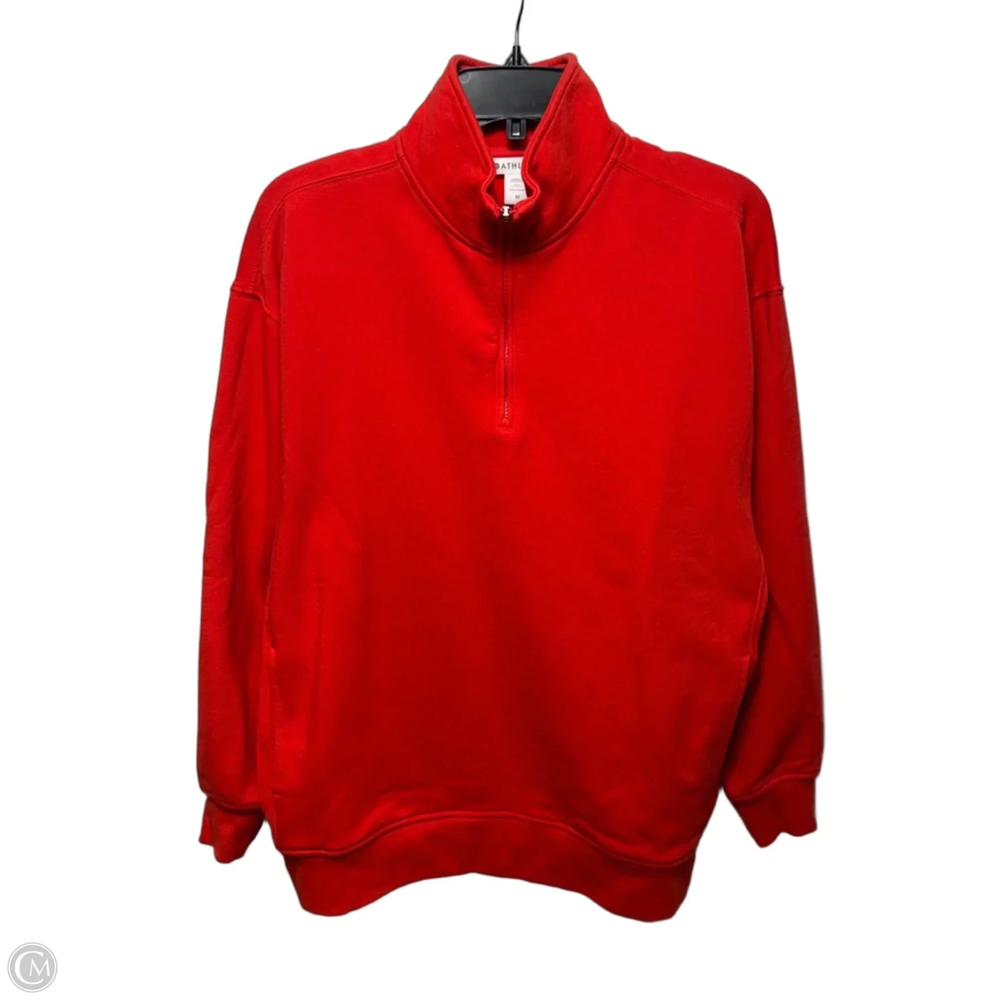 Sweatshirt Collar By Athleta In Red, Size: M