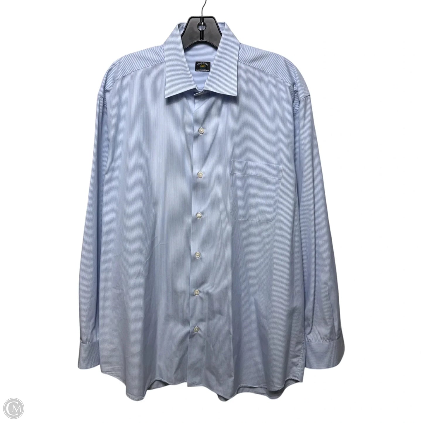 Banco Stripe Shirt By Solemare By Maus & Hoffman In Striped Pattern, Size: Men’s XL (17/43)