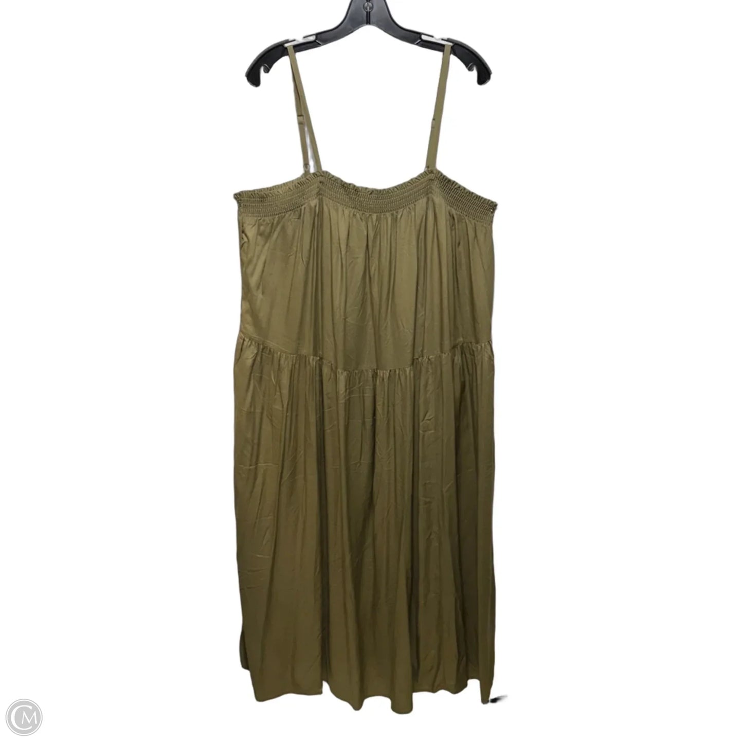 Dress Casual Maxi By Old Navy In Green, Size: Xl