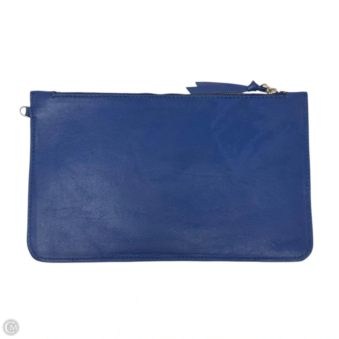 AS IS Limited Edition Leather Zip Document Pouch with Mirror Luxury Designer By Bottega Veneta, Size: Small