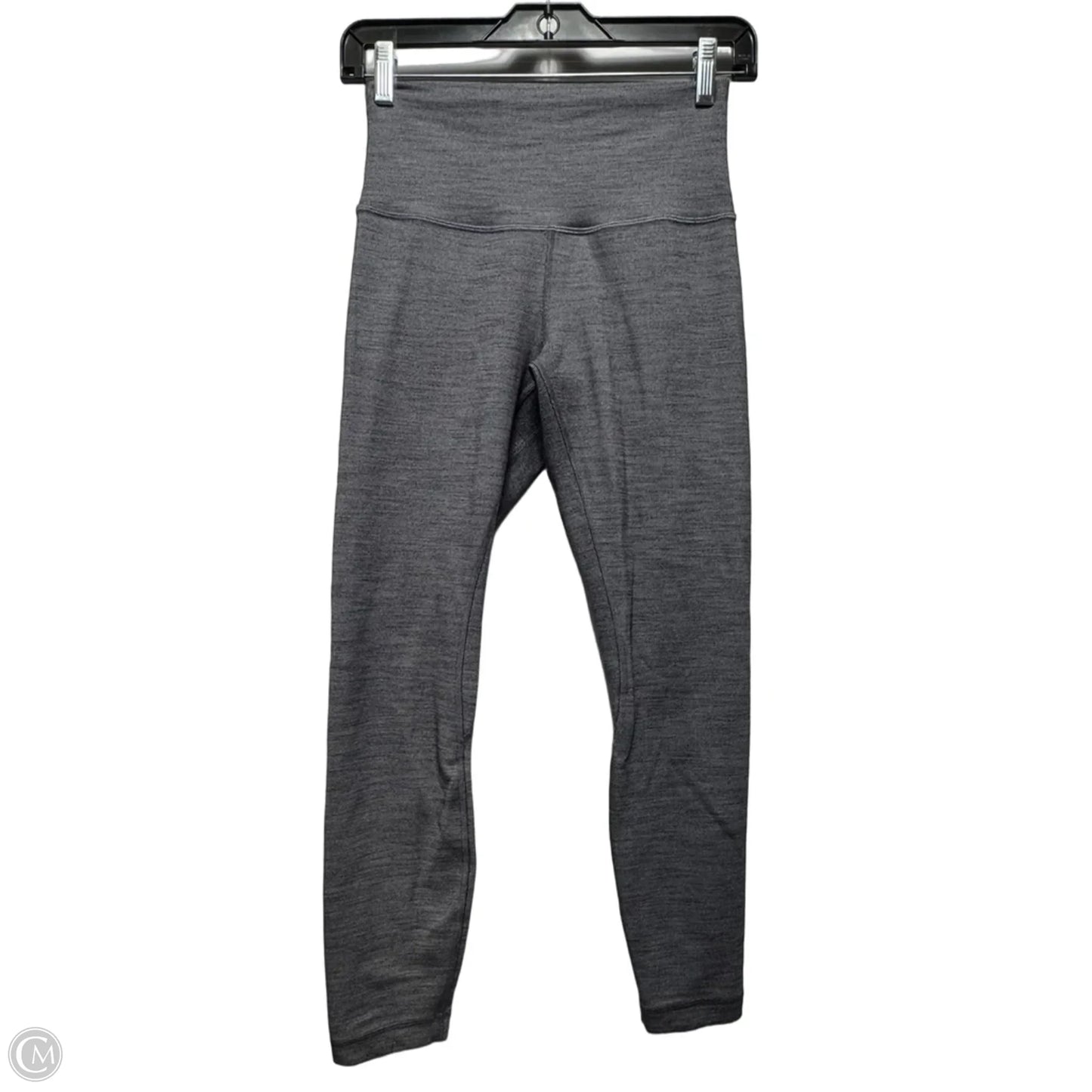 Athletic Leggings By Lululemon In Grey, Size: 8