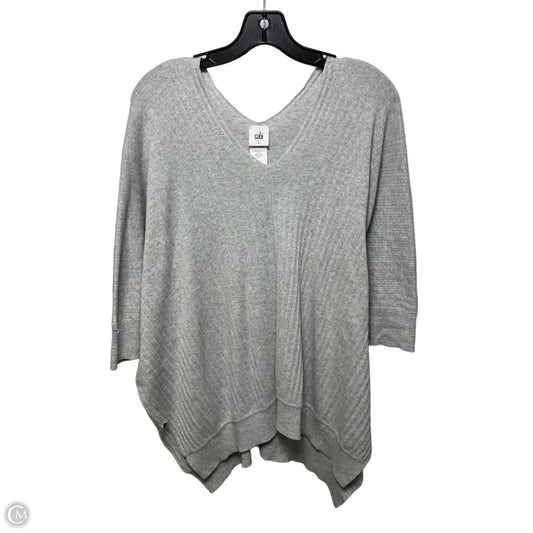 Sweater By Cabi In Grey, Size: S