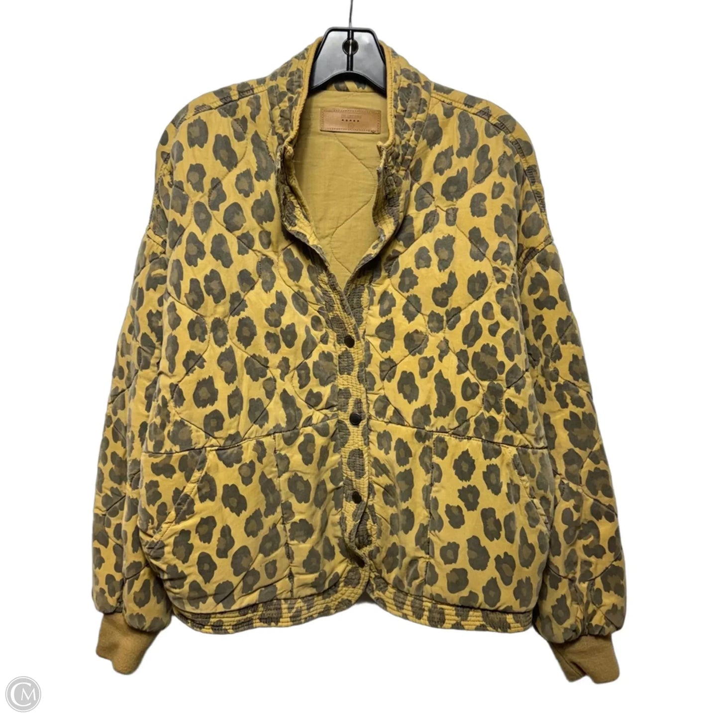 Leopard Quilted Jacket By Blanknyc In Animal Print, Size: L