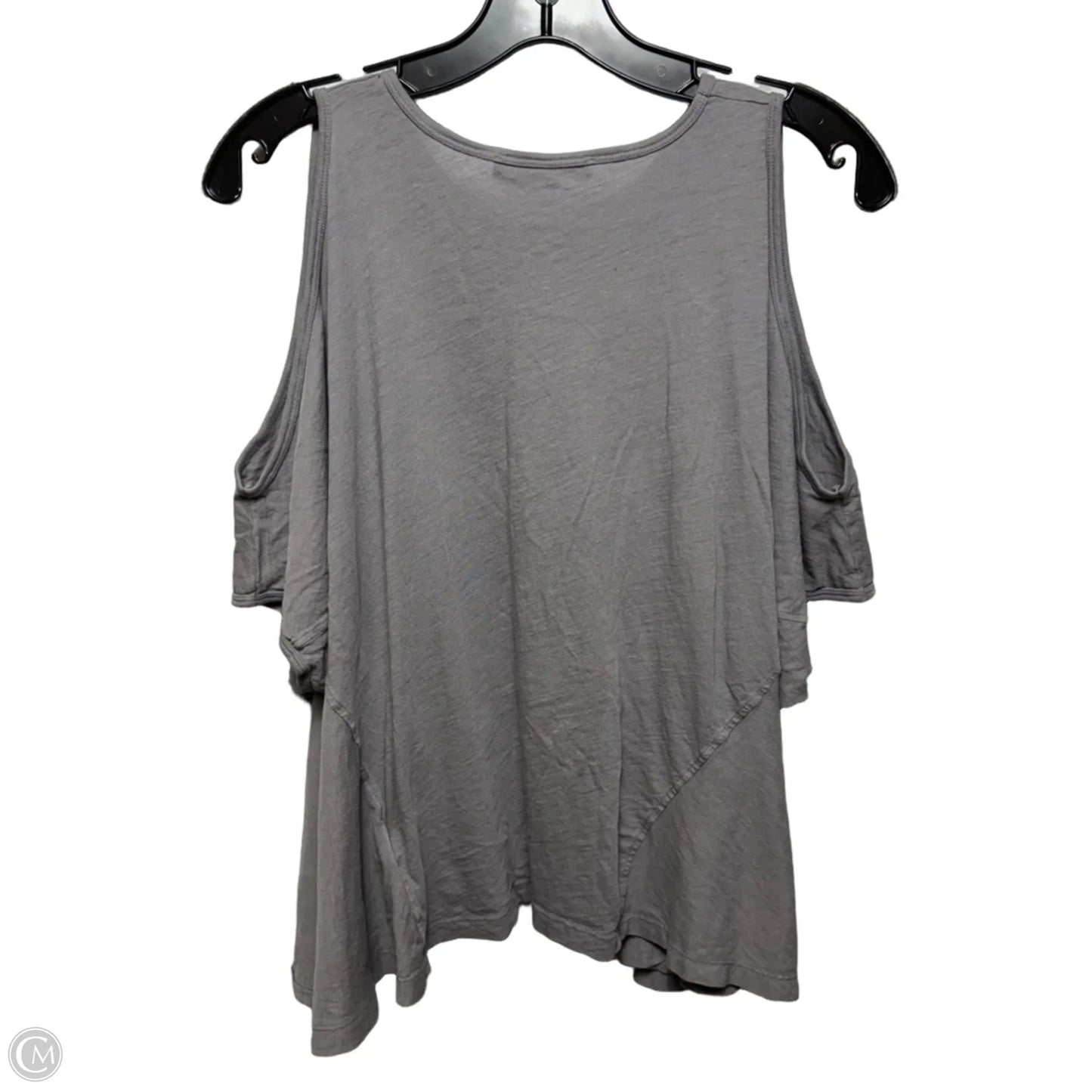 Ella Fifi Cold Shoulder Tee Designer By All Saints In Grey, Size: S