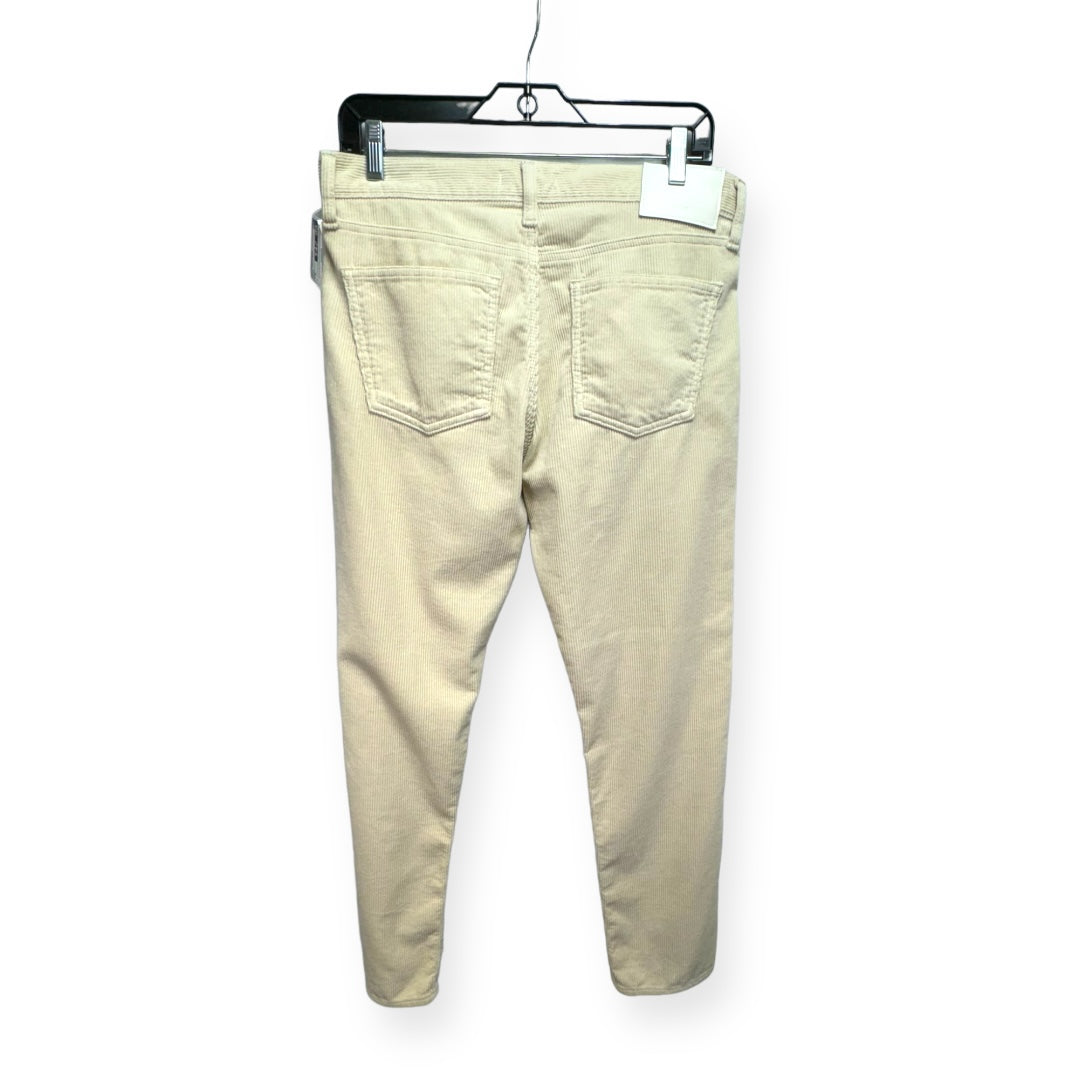 Cream Pants Designer Cma, Size 6