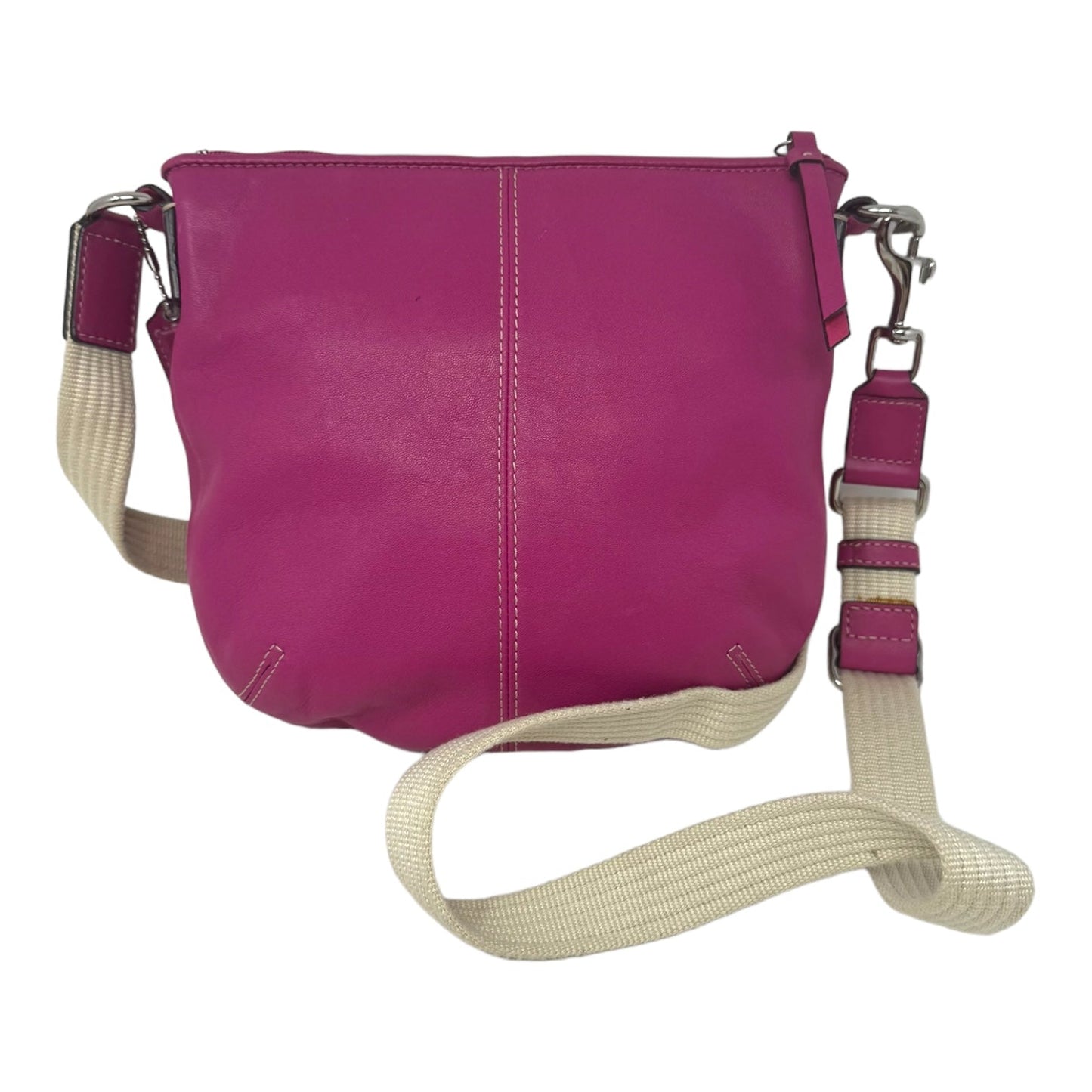 Legacy Soho Pleated Swing Pack Designer By Coach In Magenta, Size: Small