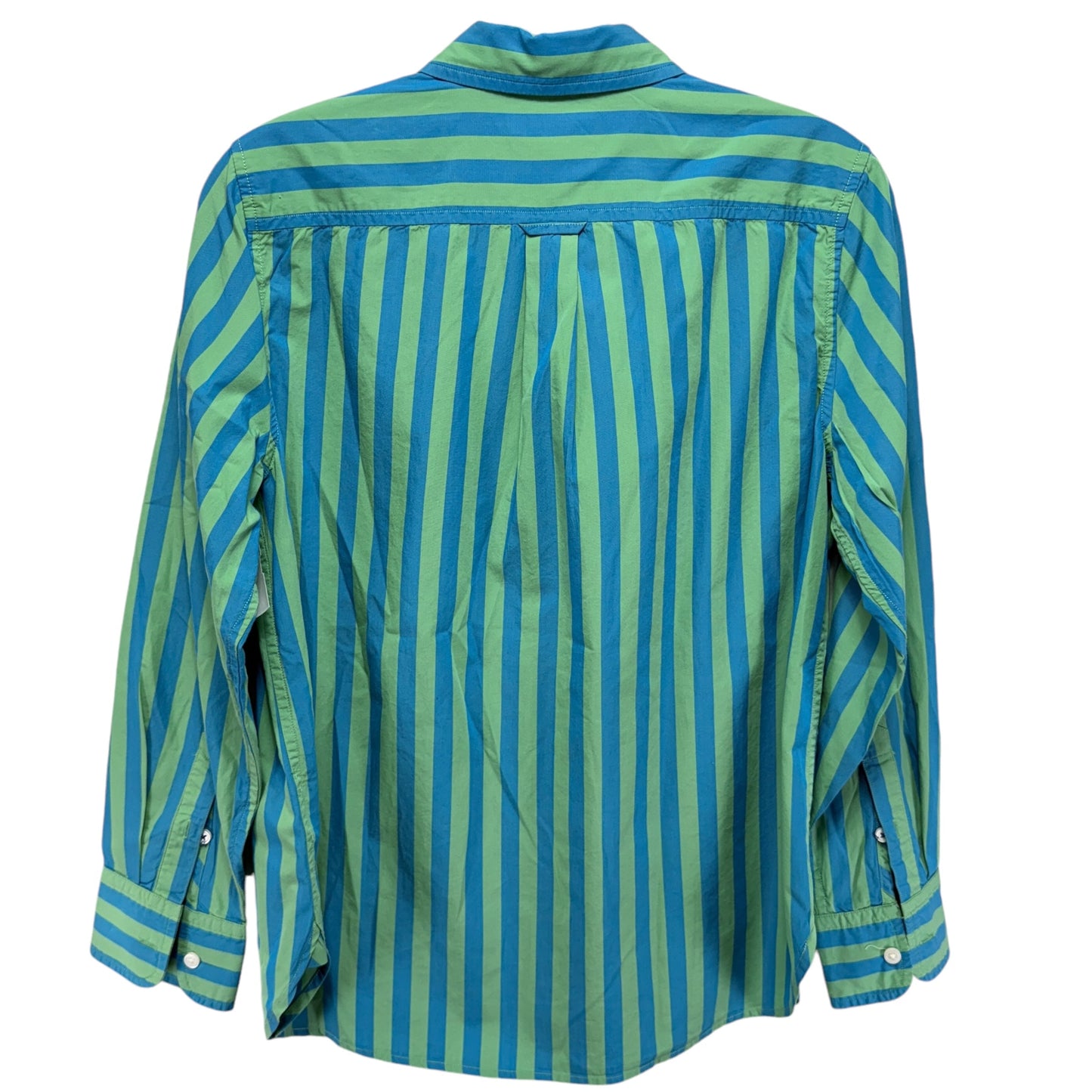 Top Long Sleeve By J. Crew In Striped Pattern, Size: 8