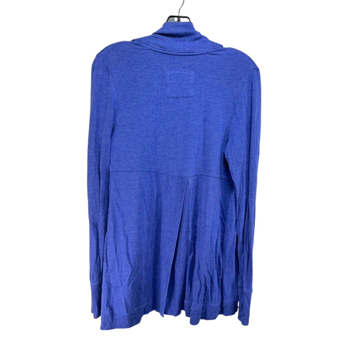 Elena Wrap Sweater Designer By Lilly Pulitzer Luxletic In Heathered Lapis Lazuli, Size: XS