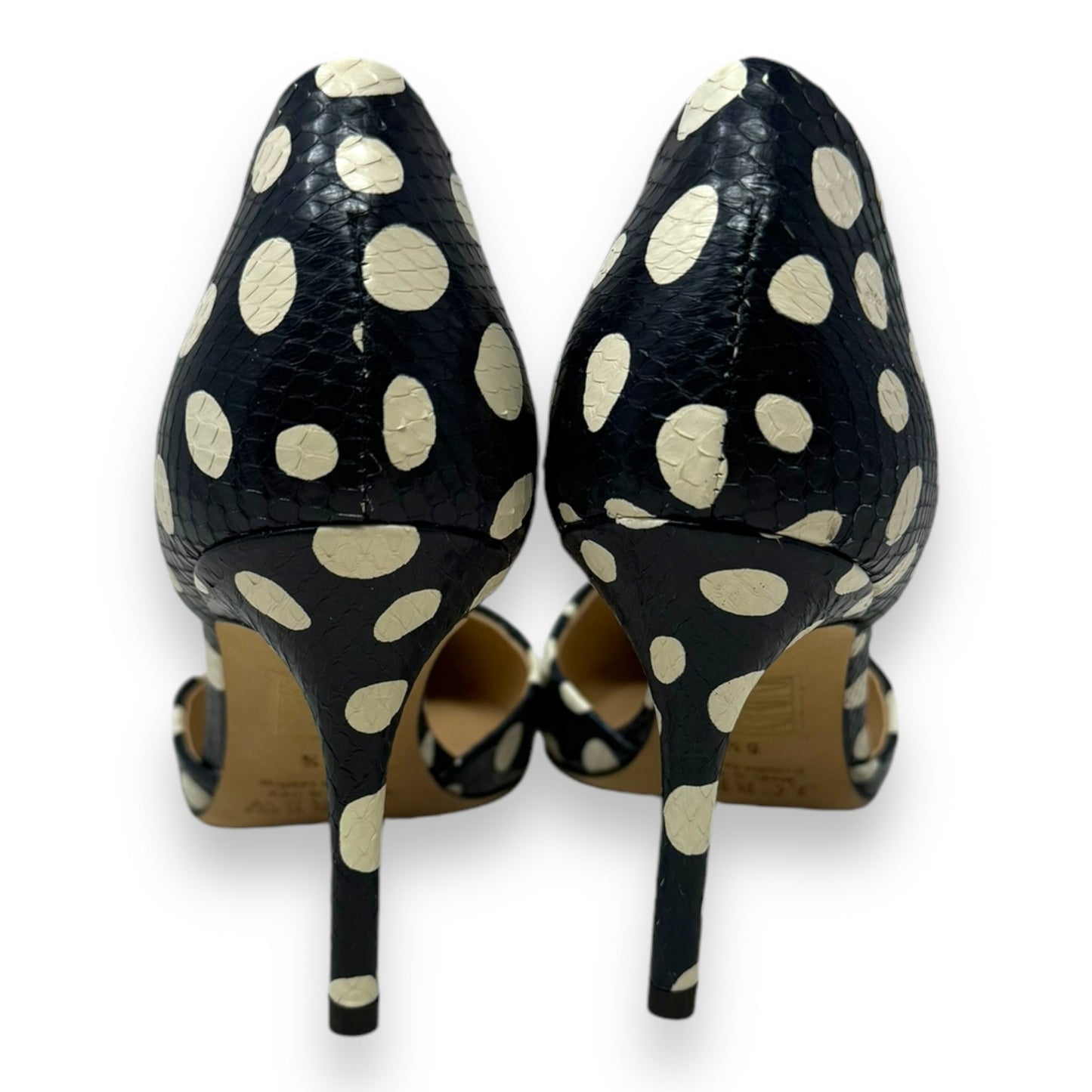 Shoes Heels Stiletto By J. Crew In Polkadot Pattern, Size: 5.5