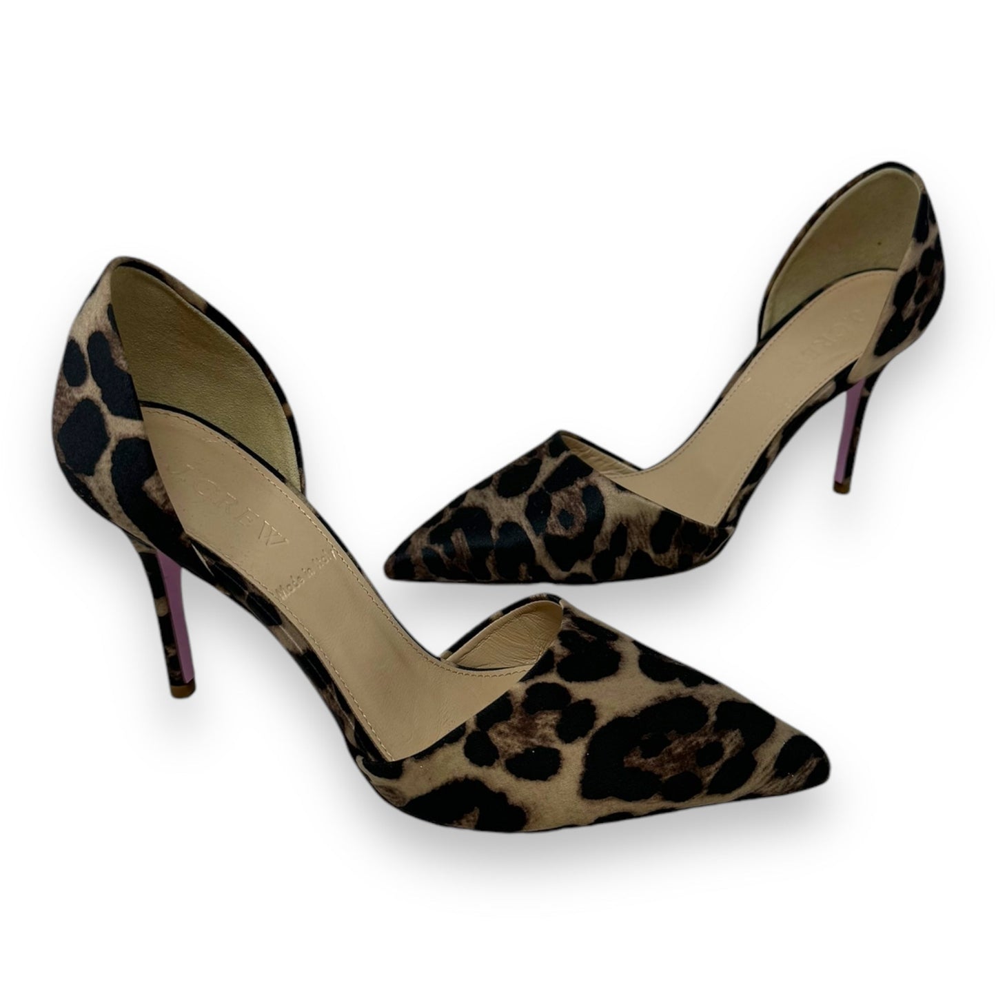 Shoes Heels Stiletto By J. Crew In Animal Print, Size: 5.5