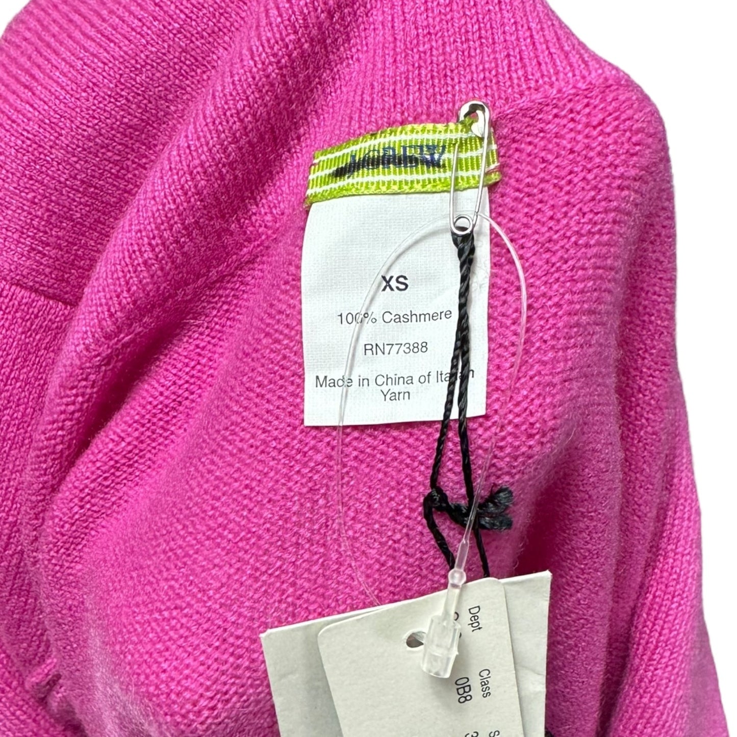 Cashmere Cardigan Sweater By J. Crew In Pink, Size: XS