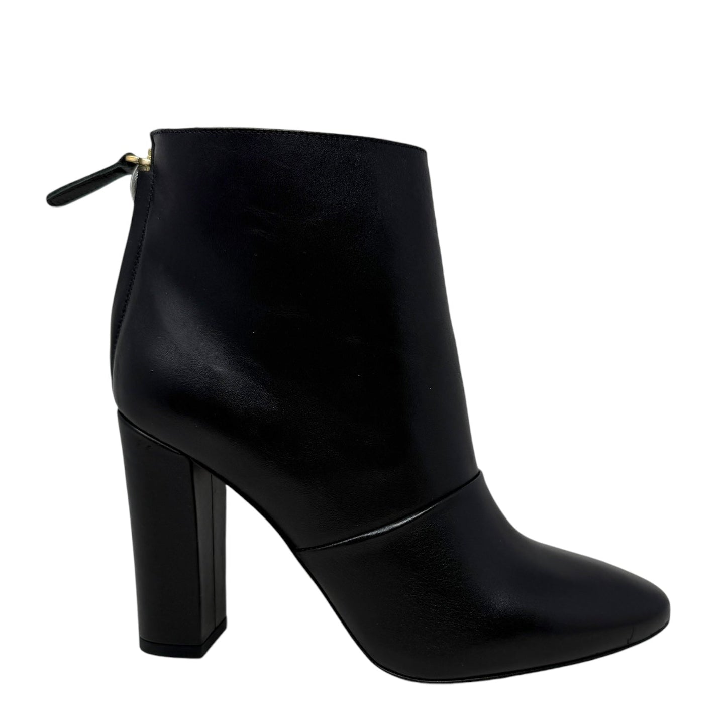 Adele Leather Ankle Boots By J. Crew In Black, Size: 6