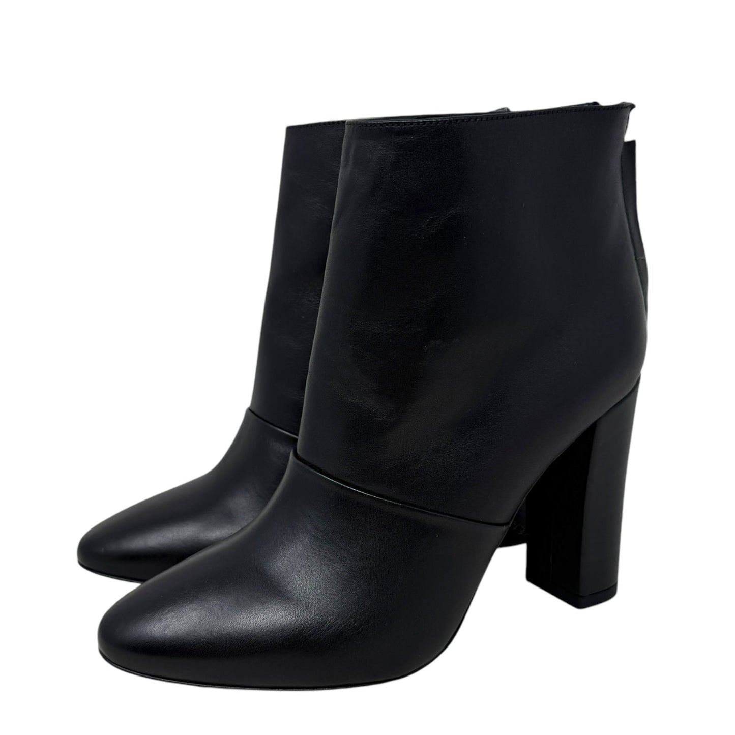 Adele Leather Ankle Boots By J. Crew In Black, Size: 6