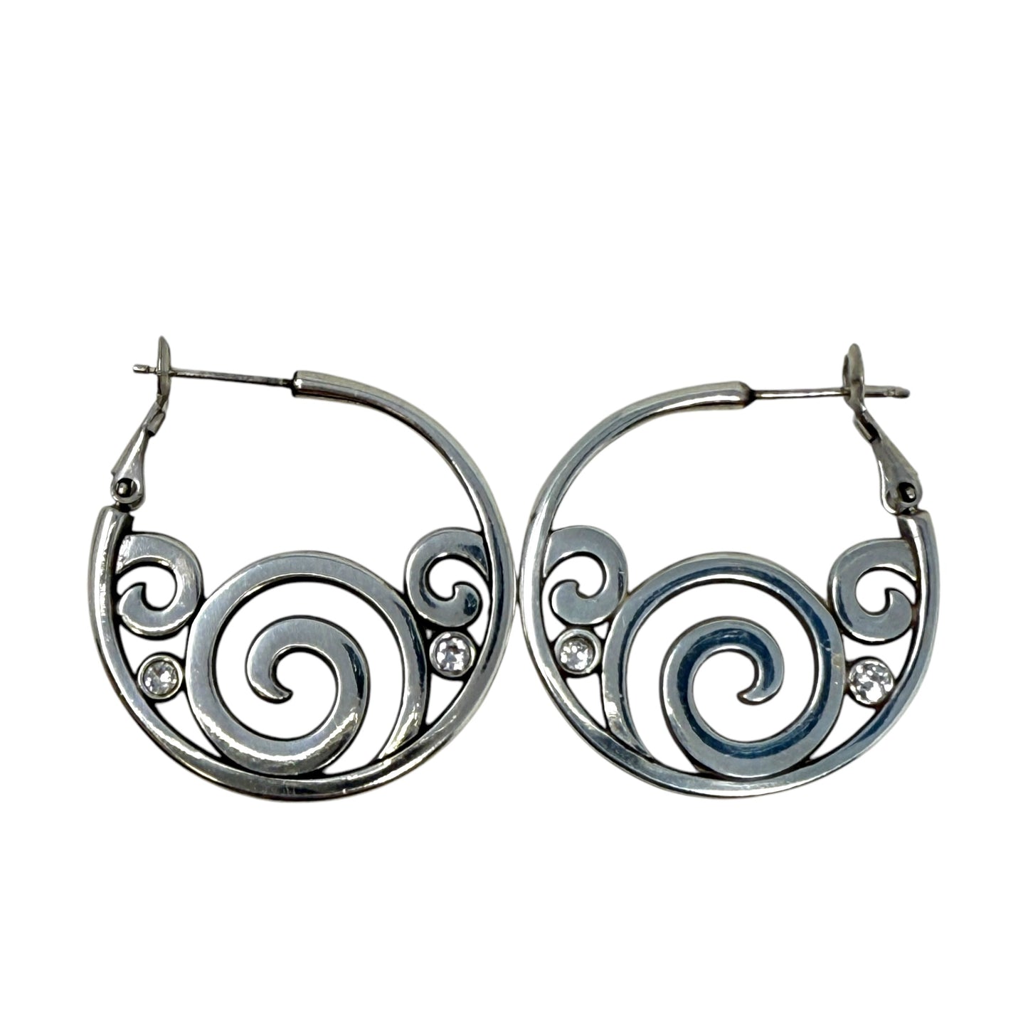 London Groove Post Hoop Earrings By Brighton