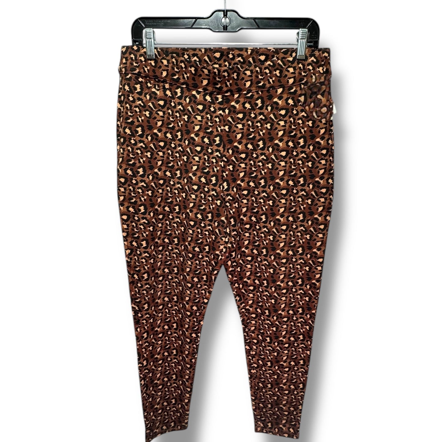 Pants Leggings By Soft Surroundings In Animal Print, Size: M