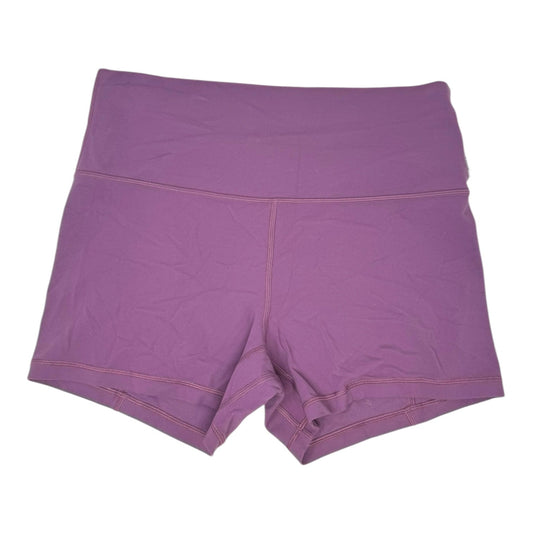 Athletic Shorts By Lululemon In Purple, Size: 12