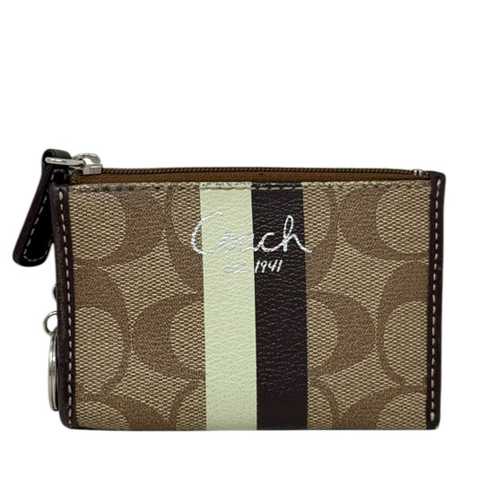 Card Holder Wallet Designer By Coach, Size: Small