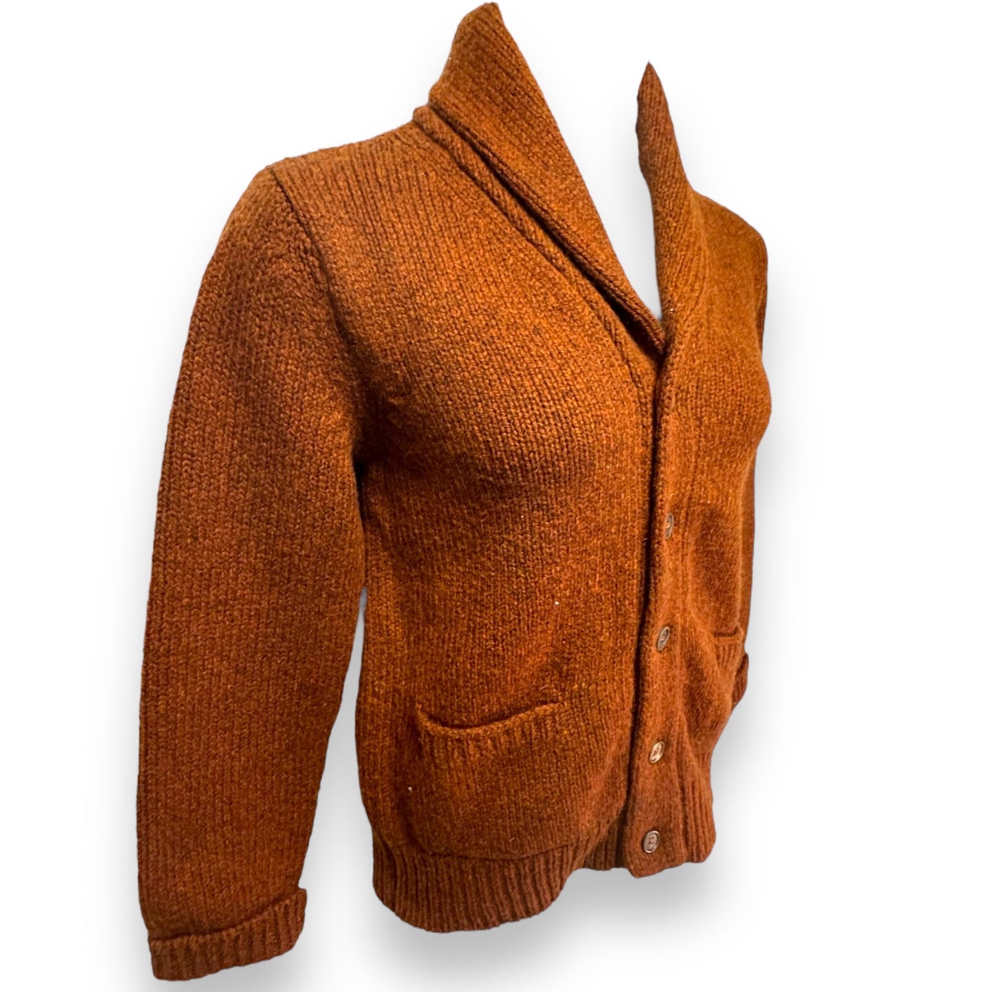 Sweater Cardigan By Imogene and Willie In Brown, Size: M