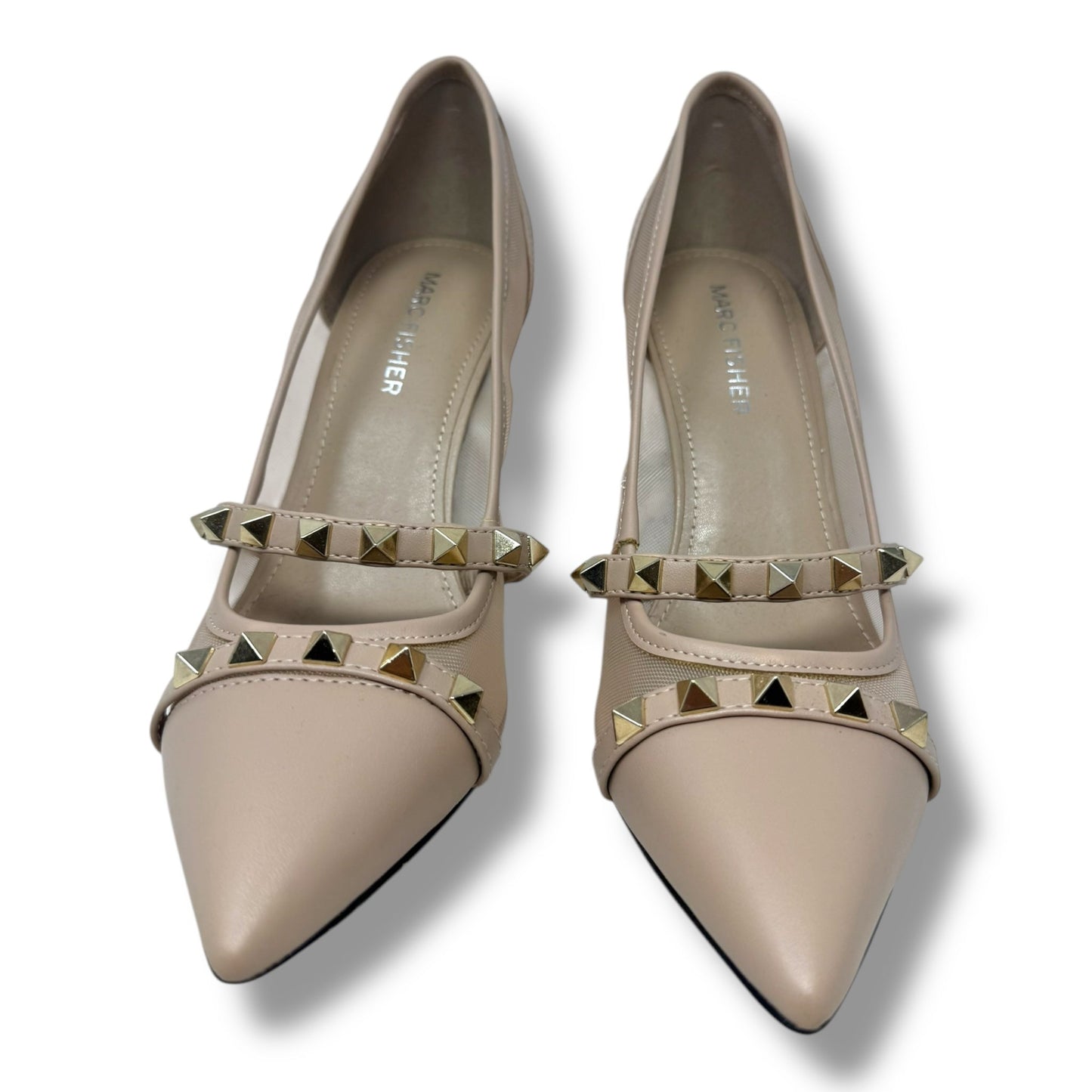 Shoes Heels Stiletto By Marc Fisher In Cream, Size: 7