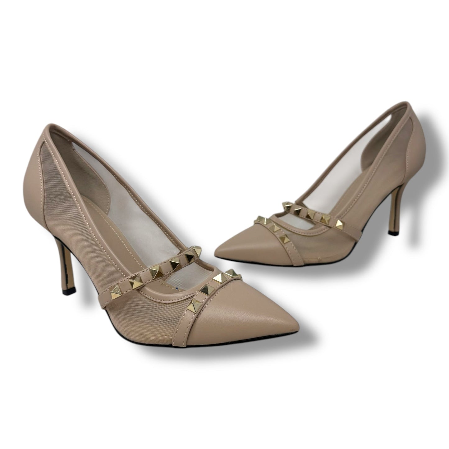 Shoes Heels Stiletto By Marc Fisher In Cream, Size: 7