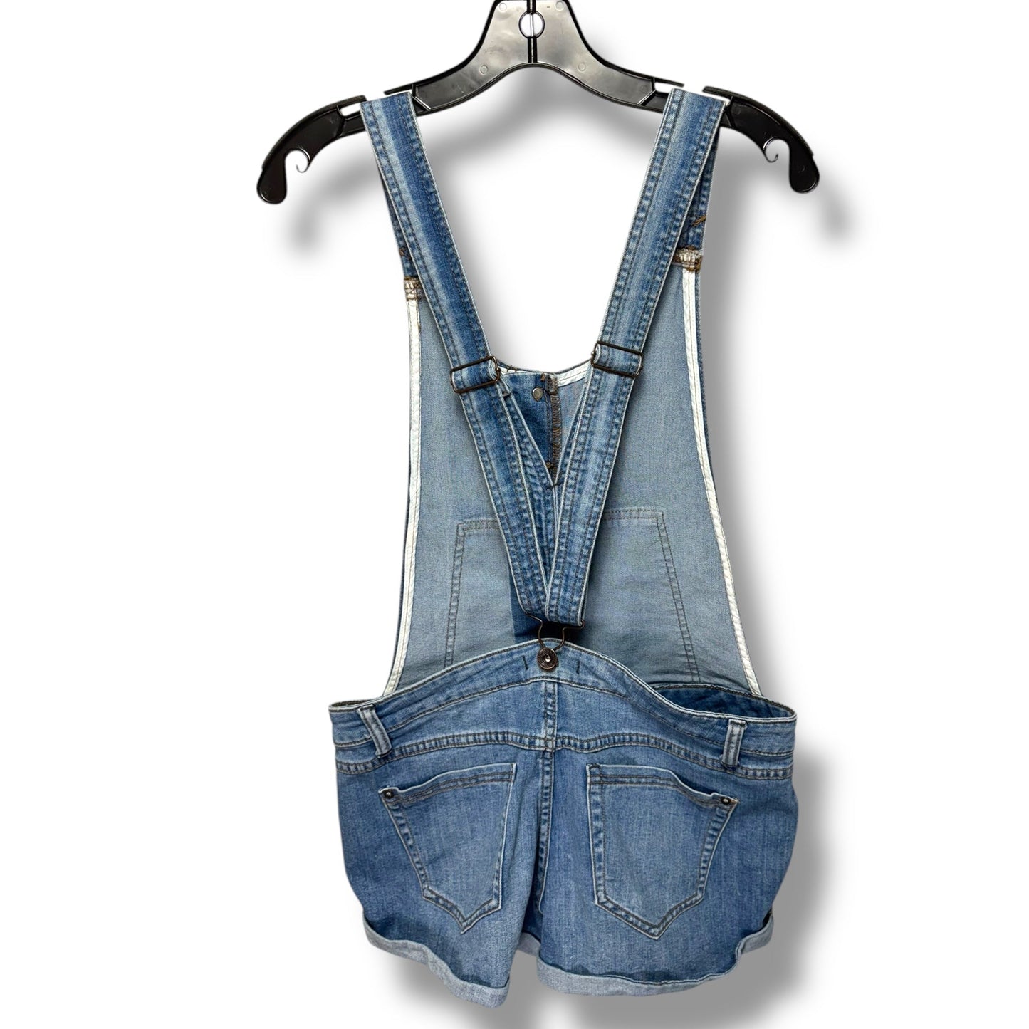 Shortalls By Free People In Blue Denim, Size: 6