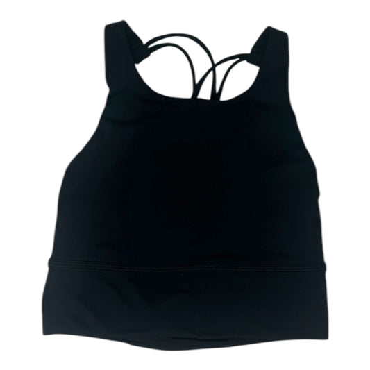 Athletic Bra By Lululemon In Black, Size: 4