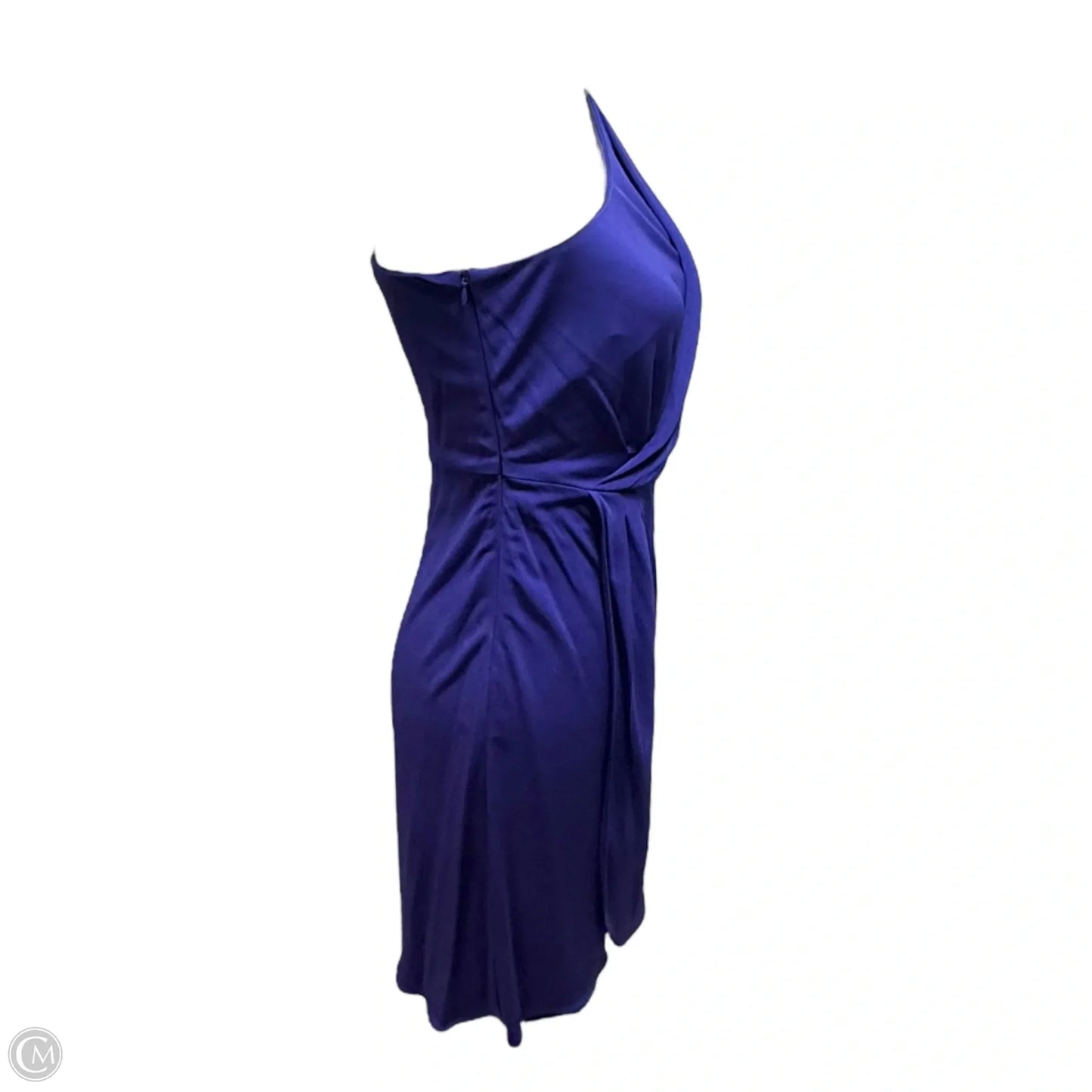 Makina One-Shoulder Crepe Mini Dress By Trina Turk In Purple, Size: 8