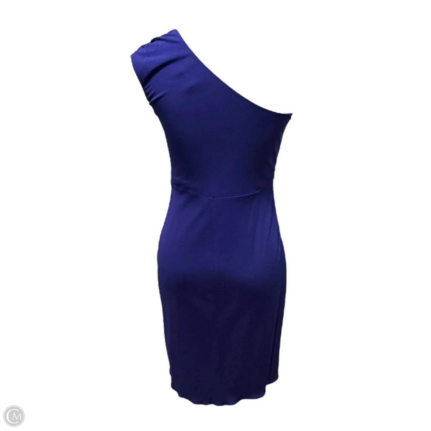Makina One-Shoulder Crepe Mini Dress By Trina Turk In Purple, Size: 8