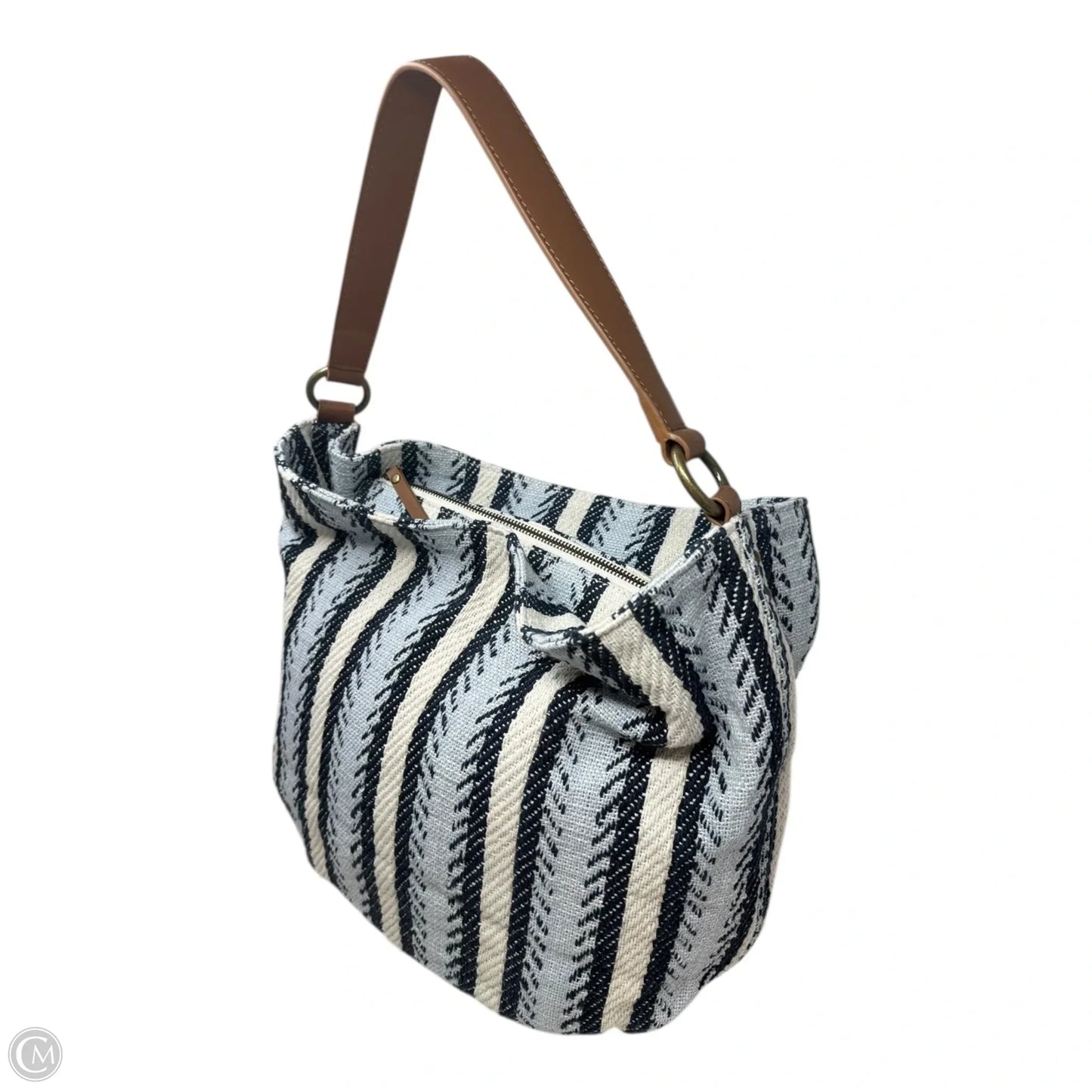 Woven Tote Handbag By Coldwater Creek, Size: Medium
