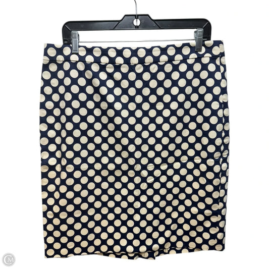 Skirt Mini & Short By J. Crew In Polkadot Pattern, Size: 12