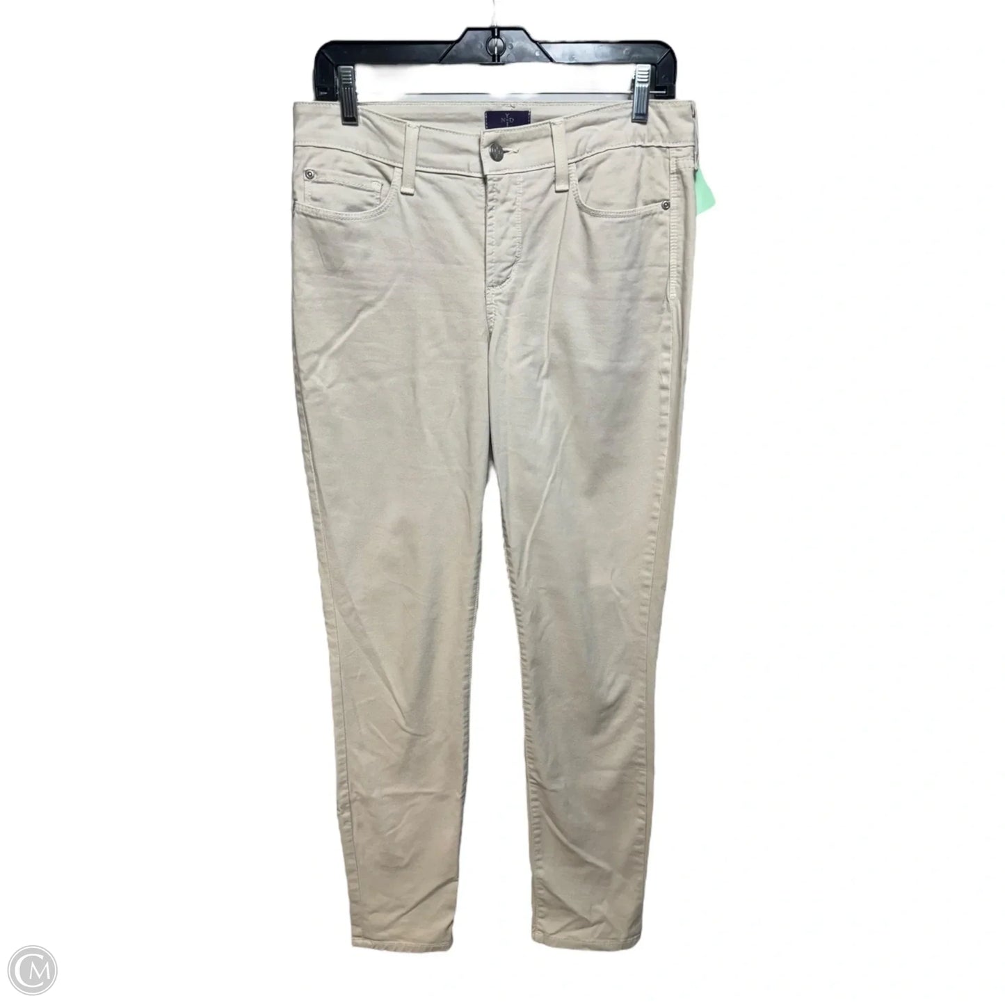 Jeans Straight By Not Your Daughters Jeans In Cream, Size: 2