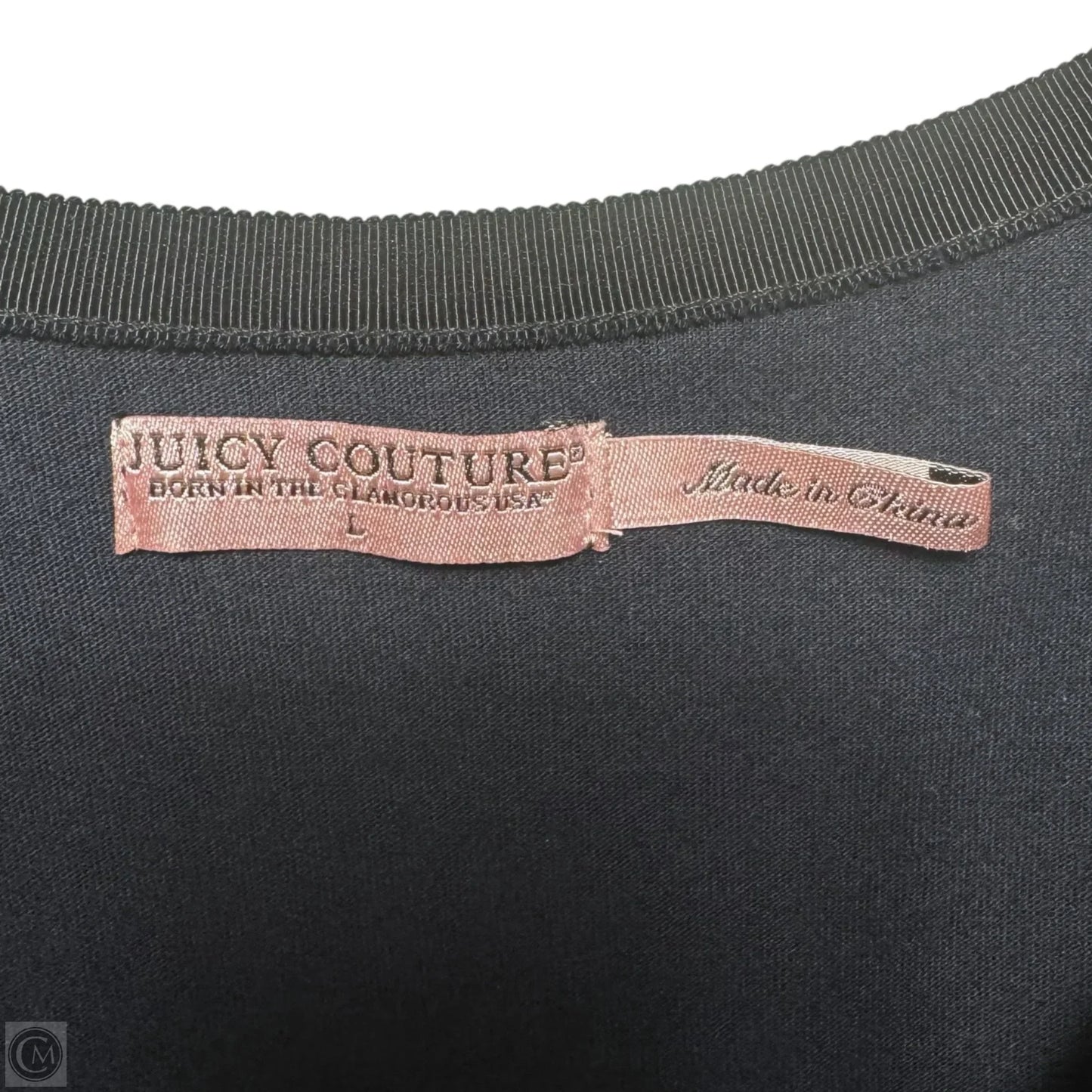 Dress Casual Short By Juicy Couture In Black, Size: L