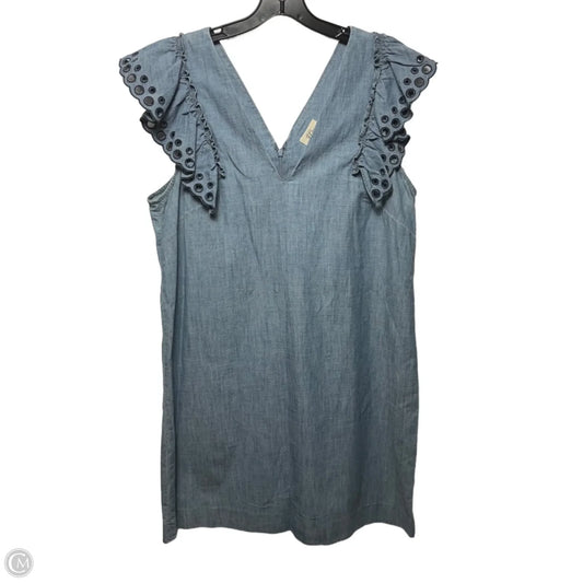 Dress Casual Short By J. Crew In Blue Denim, Size: 14