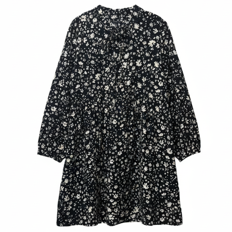 Dress Casual Short By Who What Wear In Floral Print, Size: Xxl