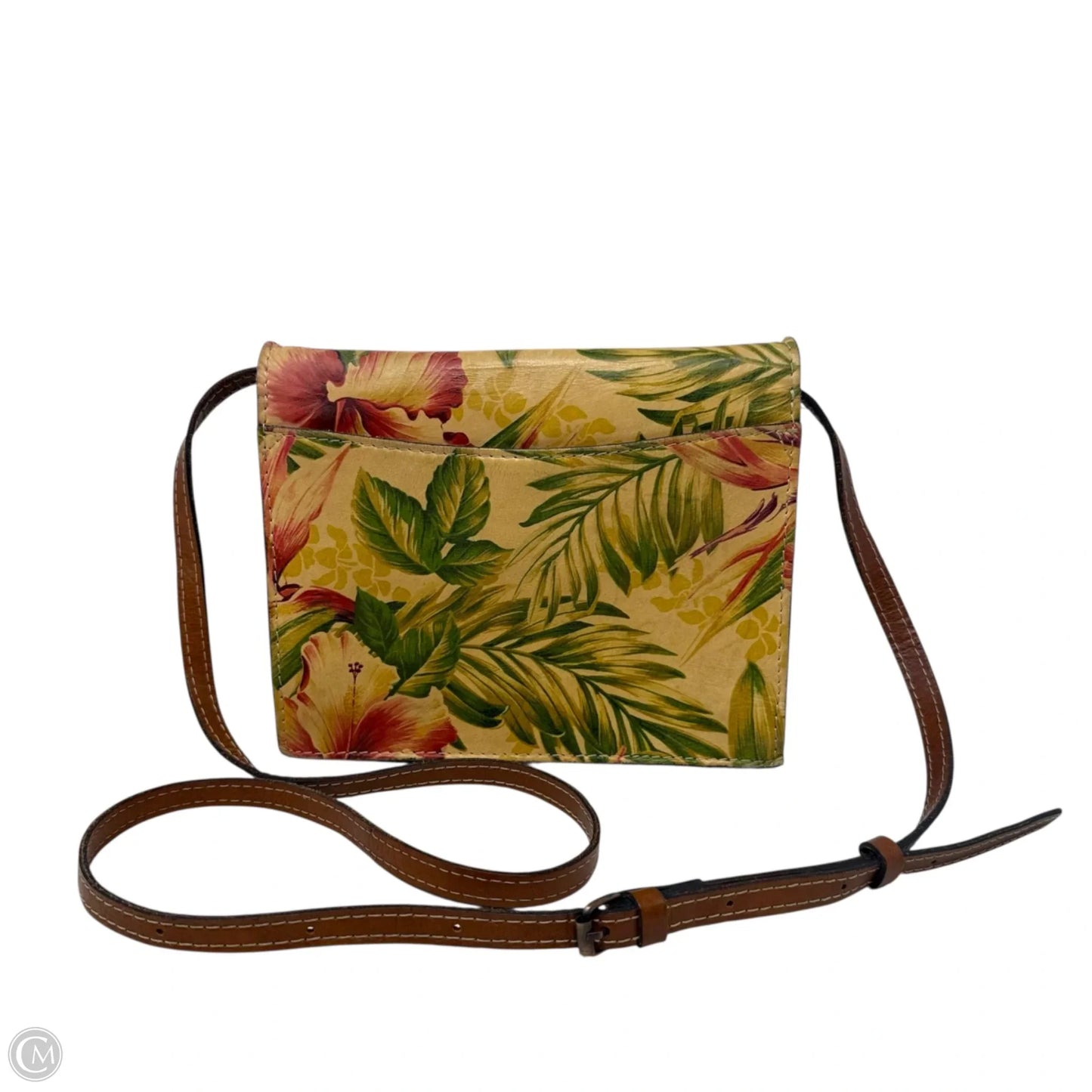 Van Sannio Trifold Clutch Crossbody Designer By Patricia Nash, Size: Small