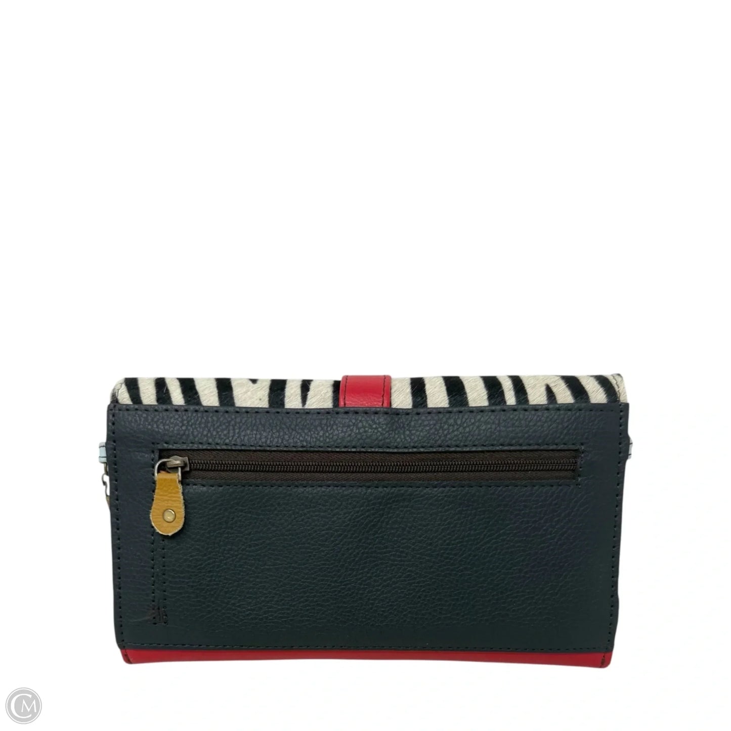 Ollie Leather Clutch Wallet By Soruka, Size: Large