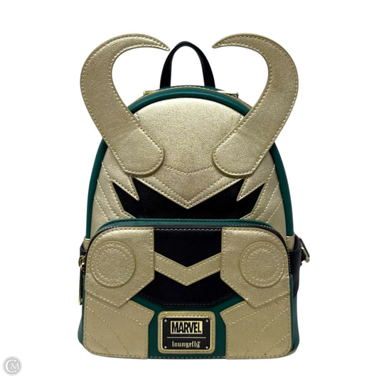 Marvel Loki Backpack By Loungefly, Size: Medium