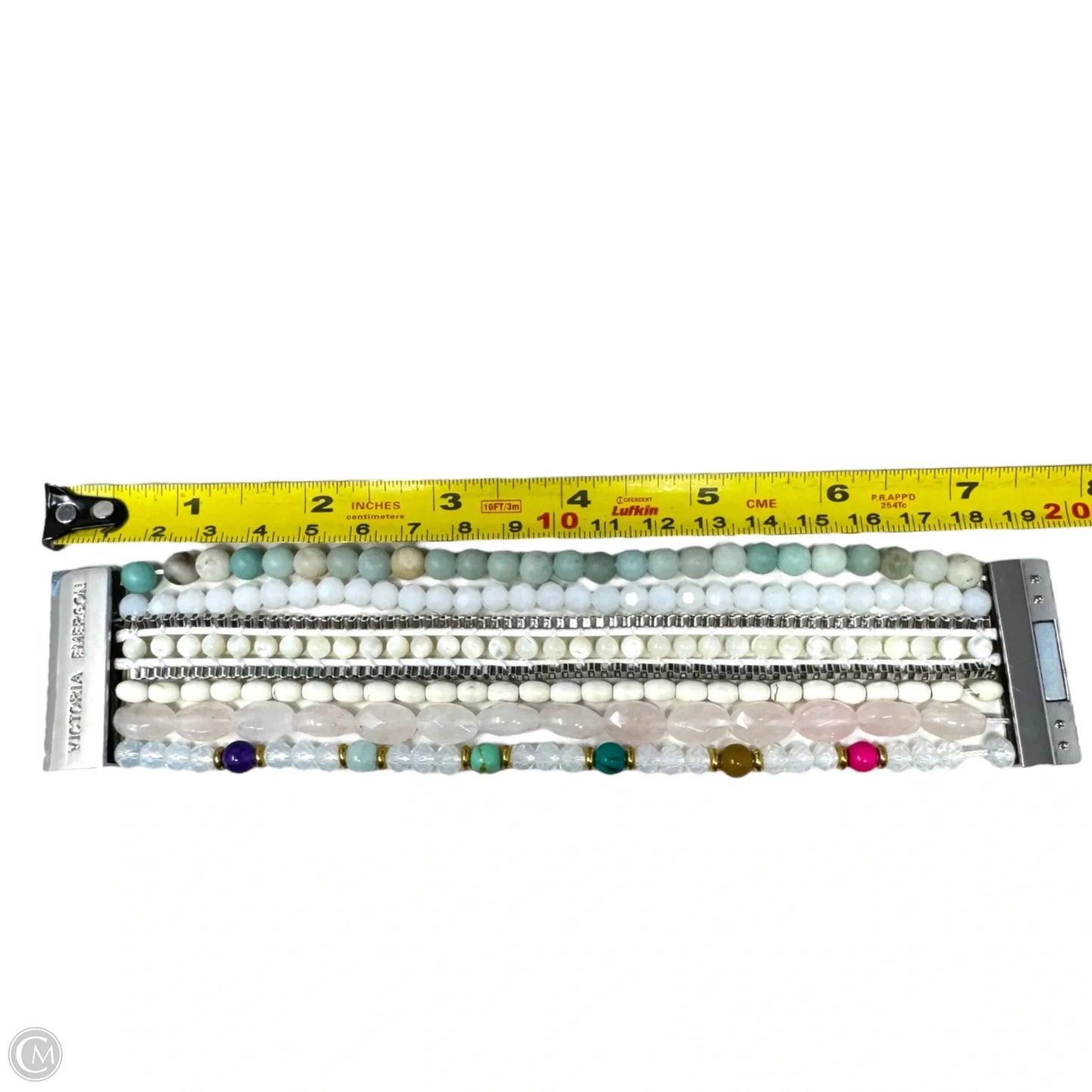 6 Strand Mixed Stone Beaded Bracelet Beaded By Victoria Emerson