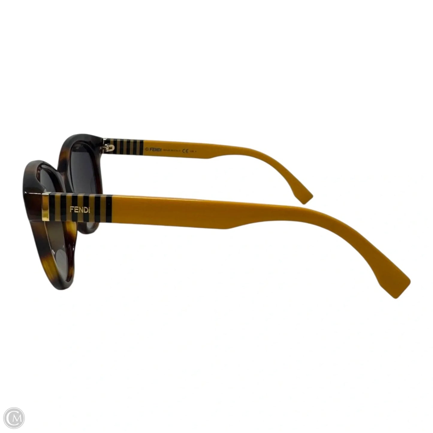 FF 0013/S Cat Eye Sunglasses Luxury Designer By Fendi In Havana
