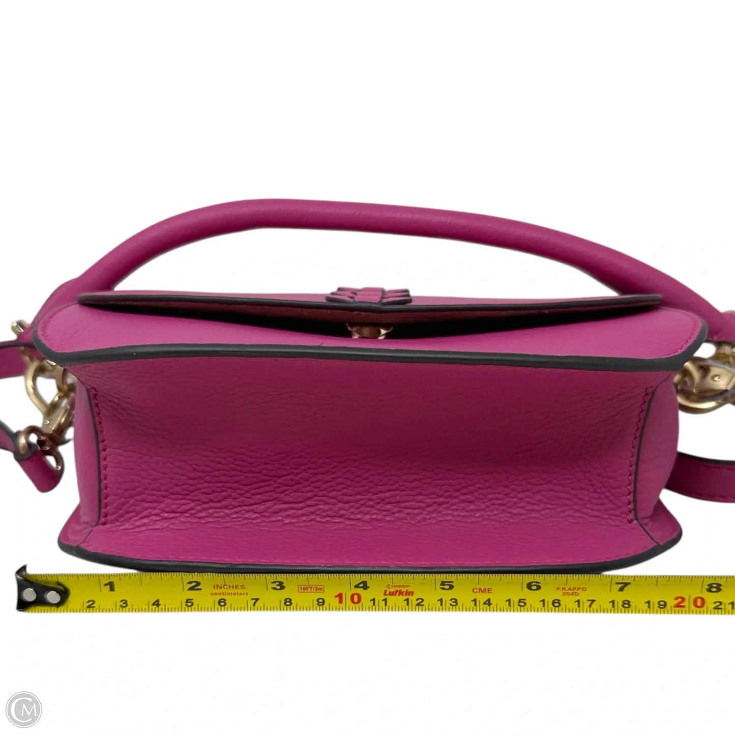 Rosie Leather Crossbody In Bright Pink By Antonio Melani, Size: Medium