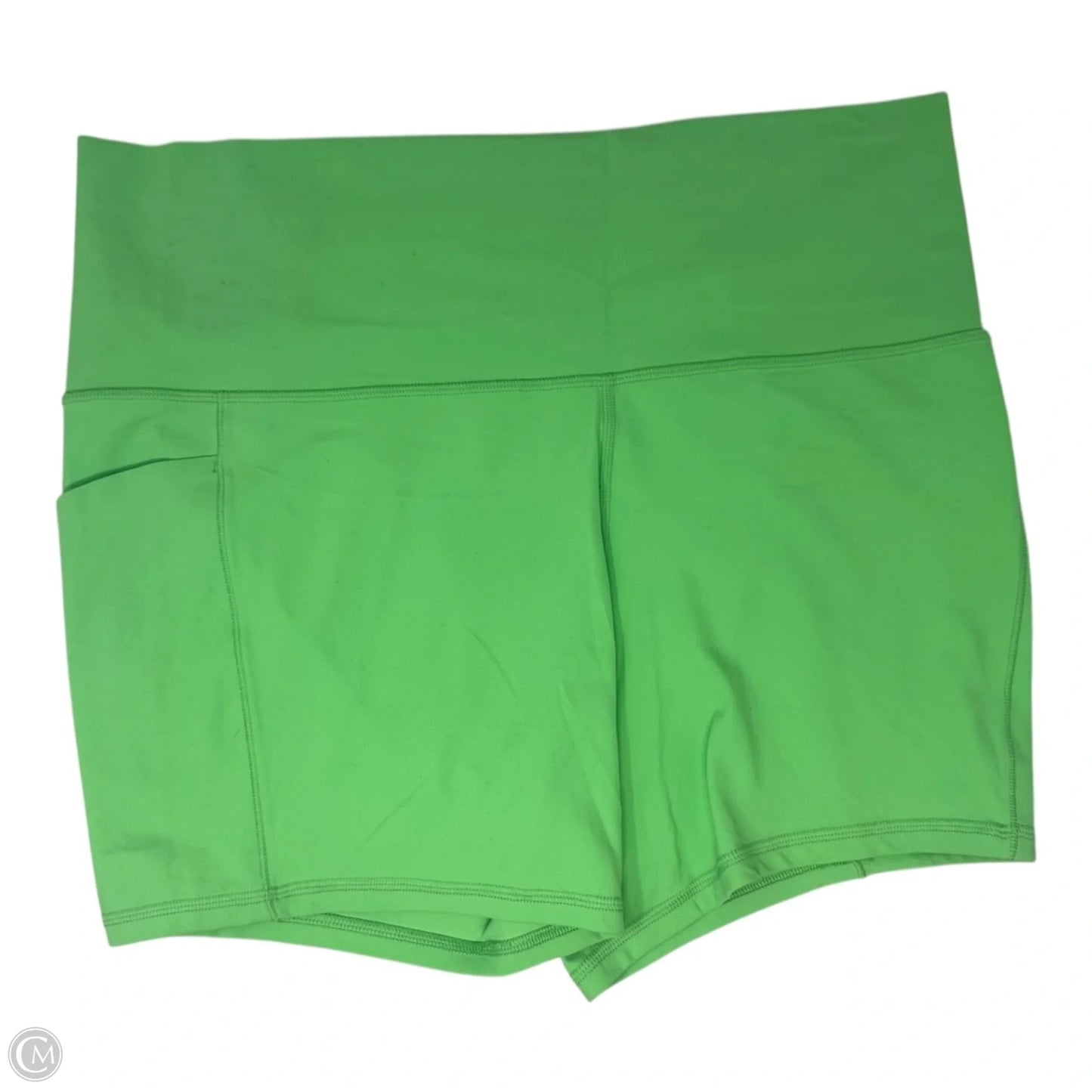 Athletic Shorts By Athleta In Green, Size: 2x